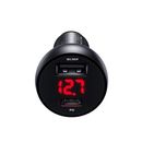 Mcdodo CC-6810 Incarcator Auto Dual Port 30W USB si Type-C Mushrooms Series Negru