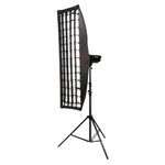 GodoxQS600IIHighPerformanceKit2Blituri600WcuSoftboxuri80x120cmsiStative4m
