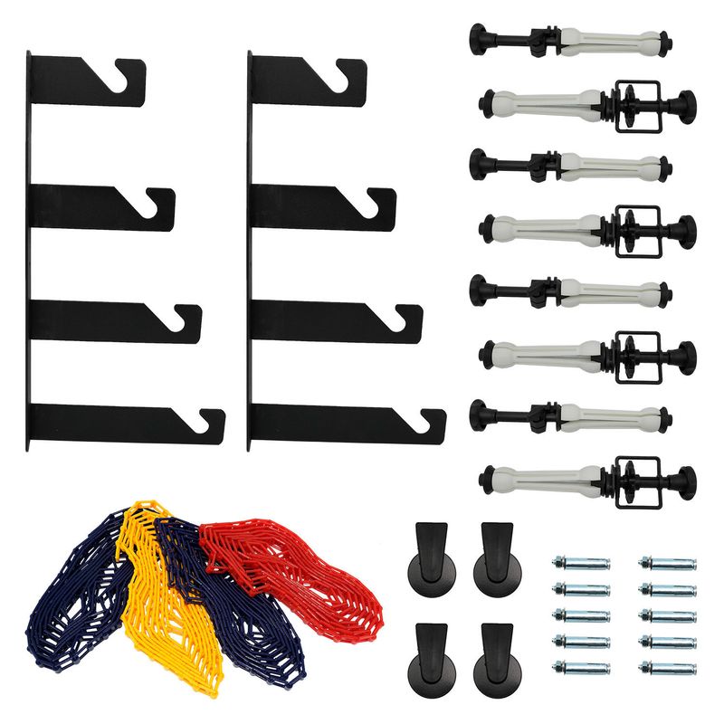 CarubaSistemSustineresiRularepentru4FundaluricuMontarepePerete