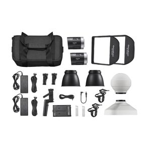 Godox Kit 2 Lampi LED ML30Bi si Accesorii