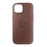 PeakDesignMobileEverydayHusaTextilpentruiPhone15PlusRedwood