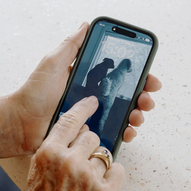 PeakDesignMobileEverydayHusaTextilpentruiPhone15PlusRedwood