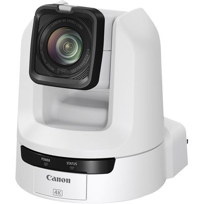 Canon CR-N100 Camera PTZ 4K NDI cu Zoom 20x Alb Titan