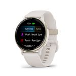 Garmin Vivoactive 5 Smartwatch GPS, Wi-Fi Ivory/Gold