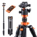 KentFaith SA254M1 Aluminum Tripod Detachable Monopod with Quick Release Plate