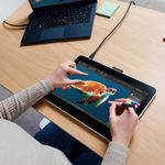 WacomOne13PenDisplayTabletaGrafica13LCDIPSNegru