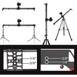 GVMGR120QDProfessionalVideoSliderMotorizatdinFibradeCarbon122cm