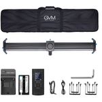 GVMGTJ120DProfessionalVideoSliderMotorizatdinAliajdeAluminiu122cm
