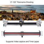GVMGTJ120DProfessionalVideoSliderMotorizatdinAliajdeAluminiu122cm