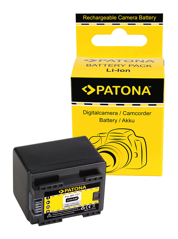 Patona Acumulator replace Li-Ion pentru Canon BP-727