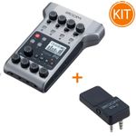 Kit ZOOM Podtrak P4 Recorder Audio Podcast 4 Canale XLR + Adaptor Bluetooth BTA-2