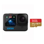 GoPro Hero12 Black 5.3K60 Camera de Actiune si Card de 64GB