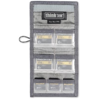 Think Tank Pee Wee Pixel Pocket Rocket Husa pentru 4 Carduri CF si 3 SD Black