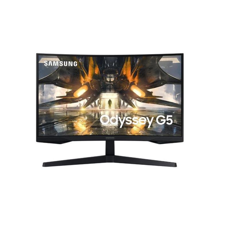 Samsung-LS27AG550EPXEN-Monitor-Gaming-Odyssey-G5-27--QHD-Negru