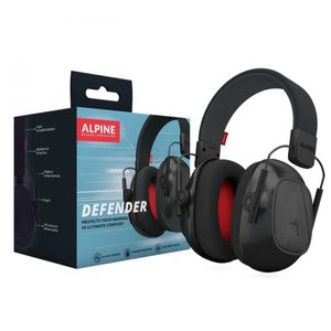 Alpine Defender Earmuffs Casti Antifonice cu Atenuare Mare