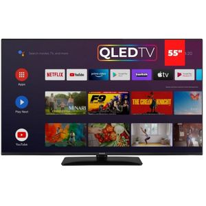 Televizor QLED 139 cm Aiwa QLED-855UHD-SLI Smart 4K Ultra HD