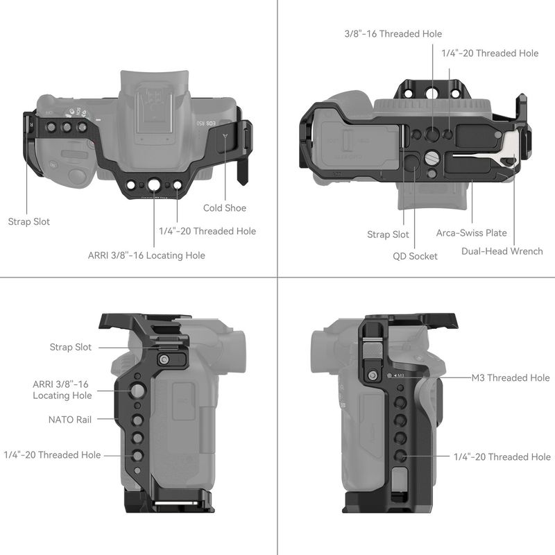 SmallRig-4214-Cage-pentru-Canon-EOS-R50.3