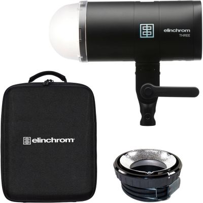 Elinchrom THREE Off-Camera Flash Kit - Blit Portabil TTL 261W
