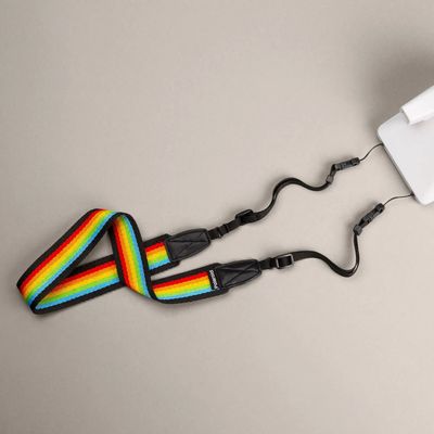 Polaroid Curea Camera Flat Rainbow Black