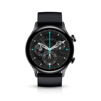 Niceboy Watch GTR Smartwatch 1.35" AMOLED Aluminiu Negru