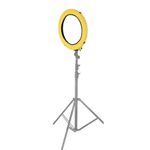Godox-Difuzie-Lampa-Circulara-LR180-Galben