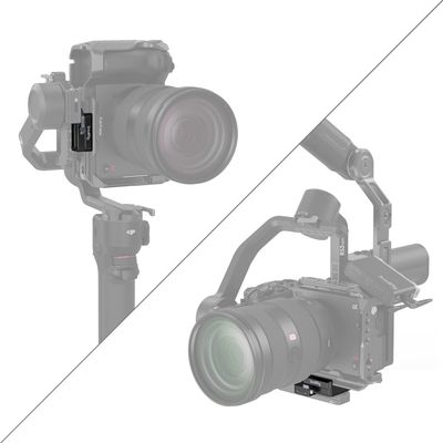 SmallRig 4195 Arca-Swiss Mount Plate pentru DJI RS 3 Mini
