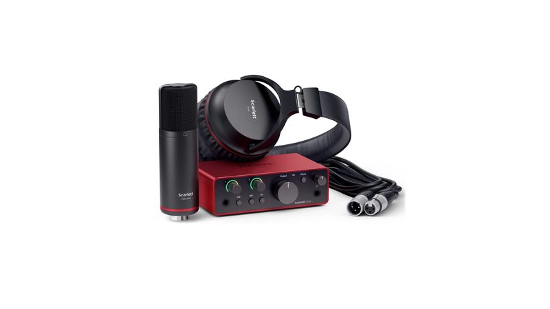 Focusrite Scarlett Solo Studio 4th Gen Pachet Home Studio-F64.ro