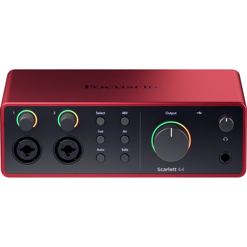 FocusriteScarlett4i44thGenInterfataAudio4CanaleXLR