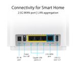 AsusXT9B1PKSistemWiFiMeshZenWiFiAX7800TriBandAcoperire270mAlb