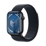 Apple Watch 9 GPS 45mm Carcasa Aluminiu Midnight cu Sport Loop Midnight