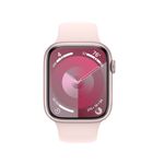 AppleWatch9GPS41mmCarcasaAluminiuPinkcuSportBandLightPinkML