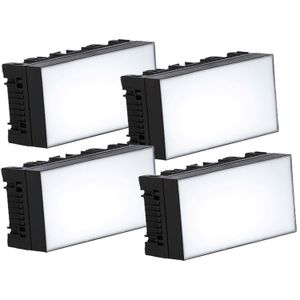 Astera FP6 HydraPanel Kit 4 Lampi LED Bi-Color cu Carcasa de Incarcare