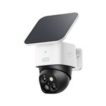 Eufy SoloCam S340 Camera Supraveghere Video Wireless Dual Lens cu Panou Solar