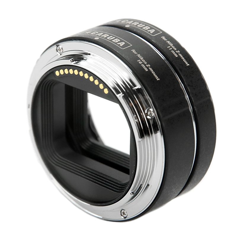 Caruba-Set-Tuburi-Extensie-cu-Baza-Cromata-pentru-Nikon-Z--Tip-II-