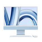 Apple iMac Sistem PC All in One 24" M3 8GB 256GB SSD 8‑core CPU 8-core GPU Albastru