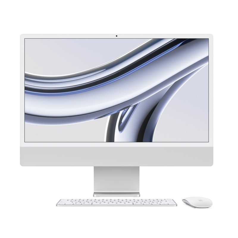 Apple-iMac-Sistem-PC-All-in-One-24--M3-8GB-256GB-SSD-8‑core-CPU-10-core-GPU-Silver