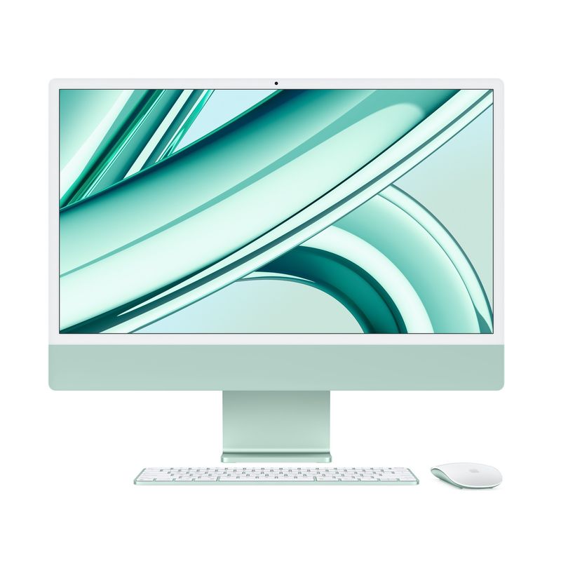 Apple-iMac-Sistem-PC-All-in-One-24--M3-8GB-256GB-SSD-8‑core-CPU-10-core-GPU-Verde