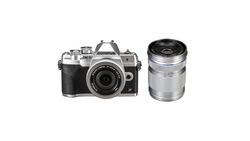 Olympus OM-D E-M10 Mark IV Kit cu Obiectiv 14-42mm si 40-150