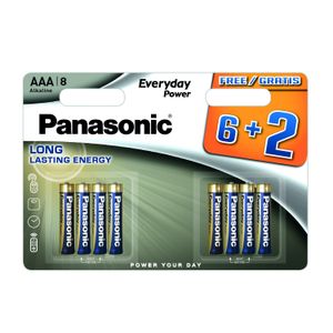 Panasonic baterie alcalina AAA/LR03 Everyday Power 8 bucati / blister