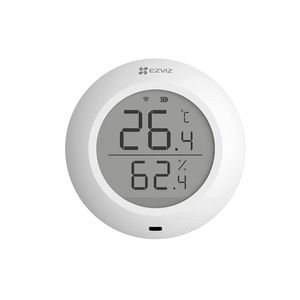 EZVIZ T51C Senzor de Temperatura si Umiditate cu Afisaj Digital Wi-Fi Smart Home Alb