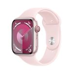 Apple-Watch-9-GPS---Cellular-45mm-Carcasa-Aluminiu-Pink-cu-Sport-Band-Light-Pink-S-M