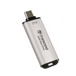 TranscendESD300S2TBSSDExternUSB10GbpsTypeCArgintiu