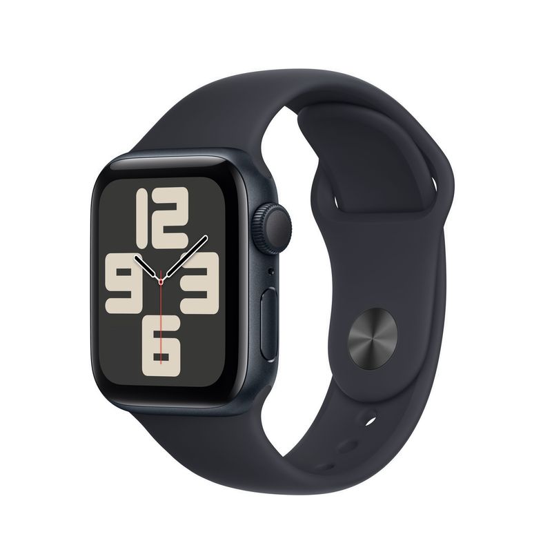 AppleWatchSE2v2GPS40mmCarcasaAluminiuMidnightcuSportBandMidnightSM