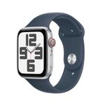 Apple-Watch-SE2-v2-GPS---Cellular-44mm-Carcasa-Aluminiu-Silver-cu-Sport-Band-Storm-Blue-M-L