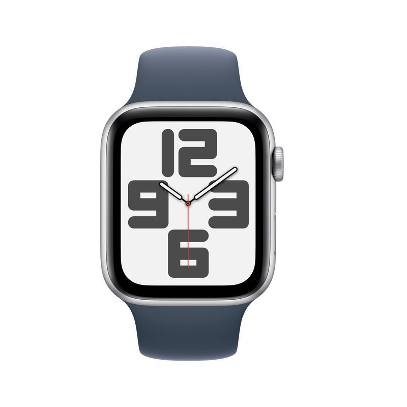 Apple-Watch-SE2-v2-GPS---Cellular-44mm-Carcasa-Aluminiu-Silver-cu-Sport-Band-Storm-Blue-ML.3