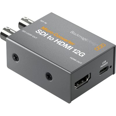 Blackmagic Design Micro Convertor SDI la HDMI 12G PSU