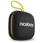 Niceboy Boxa portabila Raze Mini 4, Wireless, 5W, Bluetooth 5.0, Microfon, MaxxBass, incarcare USB-C, negru