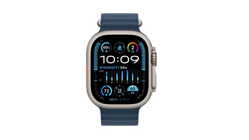 Apple Watch Ultra 2 GPS + Cellular 49mm Carcasa Titan cu Ocean