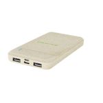 TellurGreenPD103BaterieExterna10000mAh2xQC30PD18WCrem