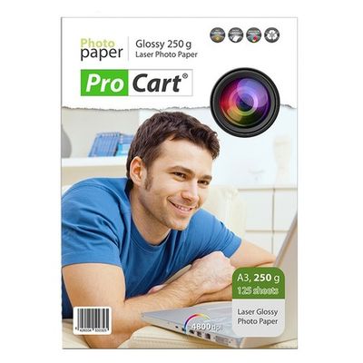 ProCart Hartie foto laser glossy 250g format a3